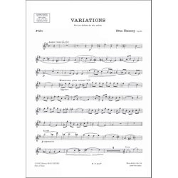 Variations Op 58 Flute-Violon-Alto-Violoncelle